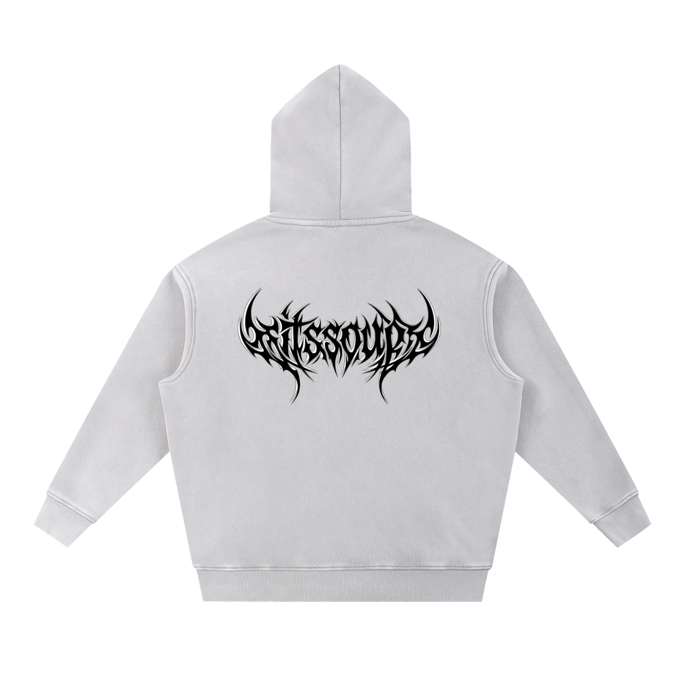 Kinda Heavy ahh hoodie (BACK logo only)