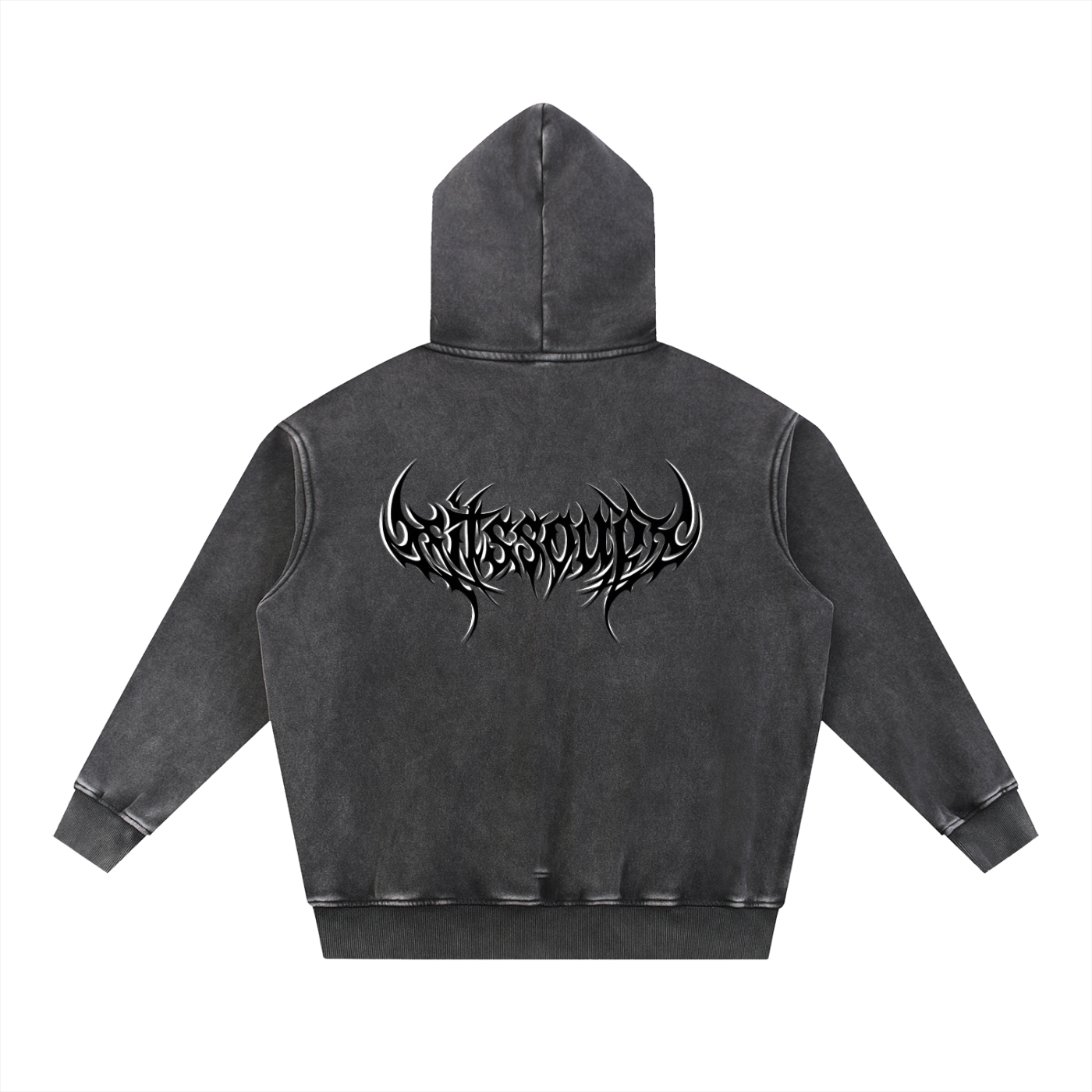 Kinda Heavy ahh hoodie (BACK logo only)